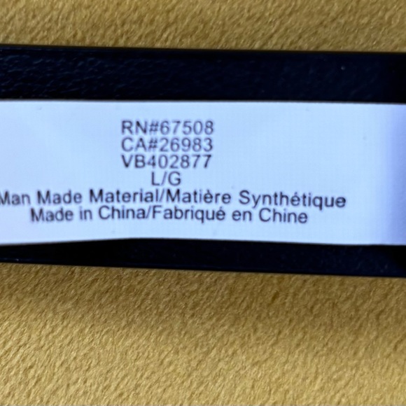 Vince Camuto Black Textured Belt Bag - Picture 2 of 3